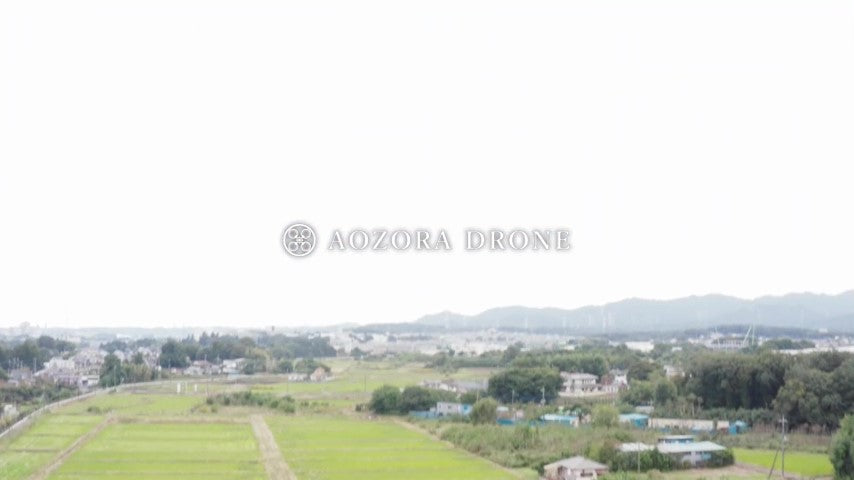 Drone footage that runs through the school ground ,Japan drone video