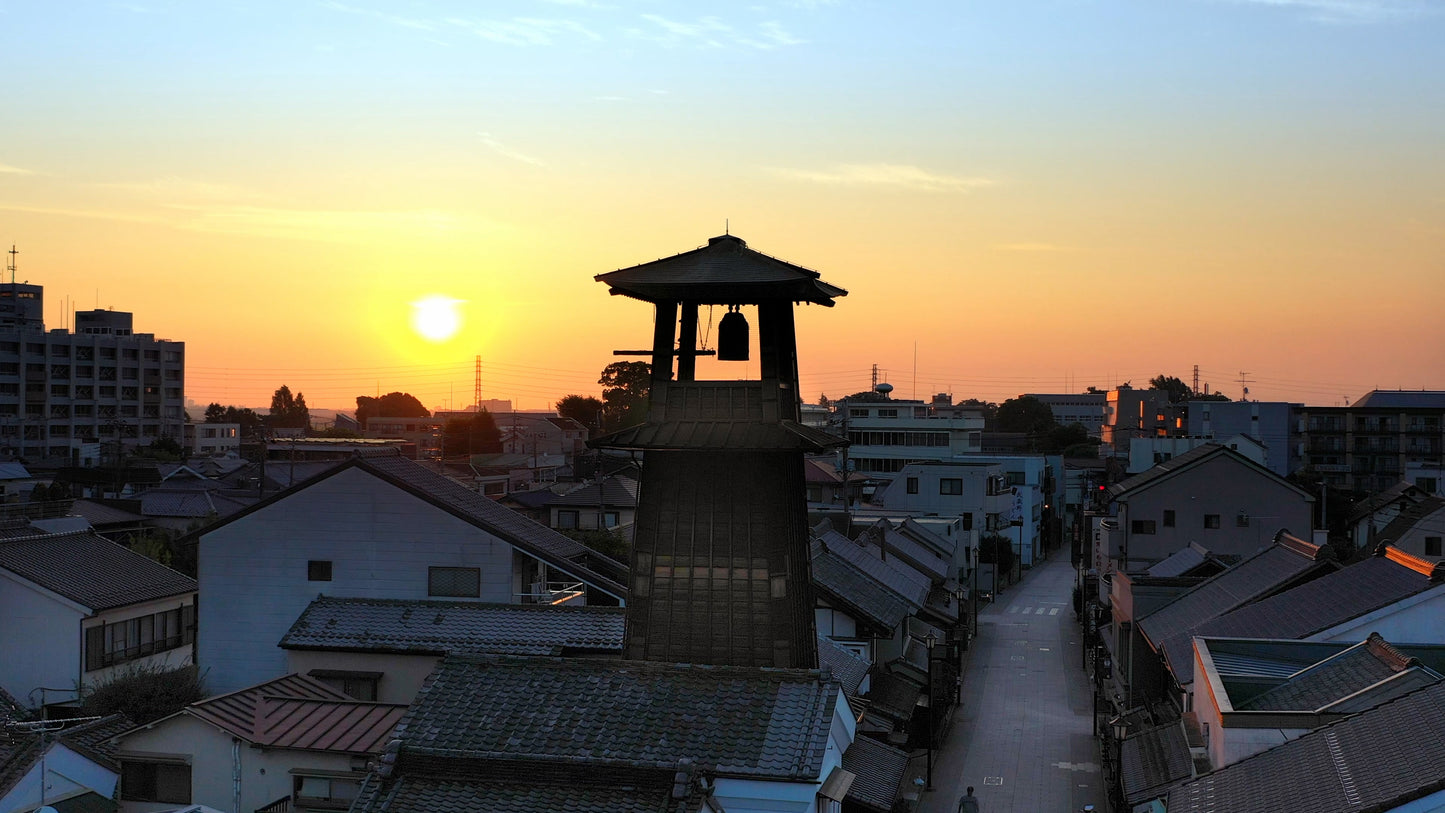 Set of 5 carefully selected drone images of Japan's various sunrises [Chichibu, Okutama, Niigata, Kawagoe]